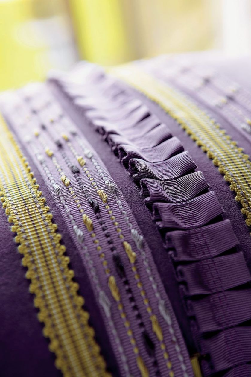 Pasmanteria Arabella Trimmings, ceny od 70 zł za metr, Harlequin.