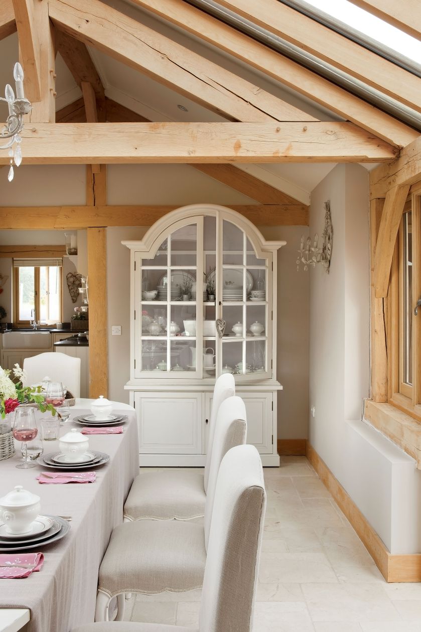 jadalnia w stylu rustykalnym