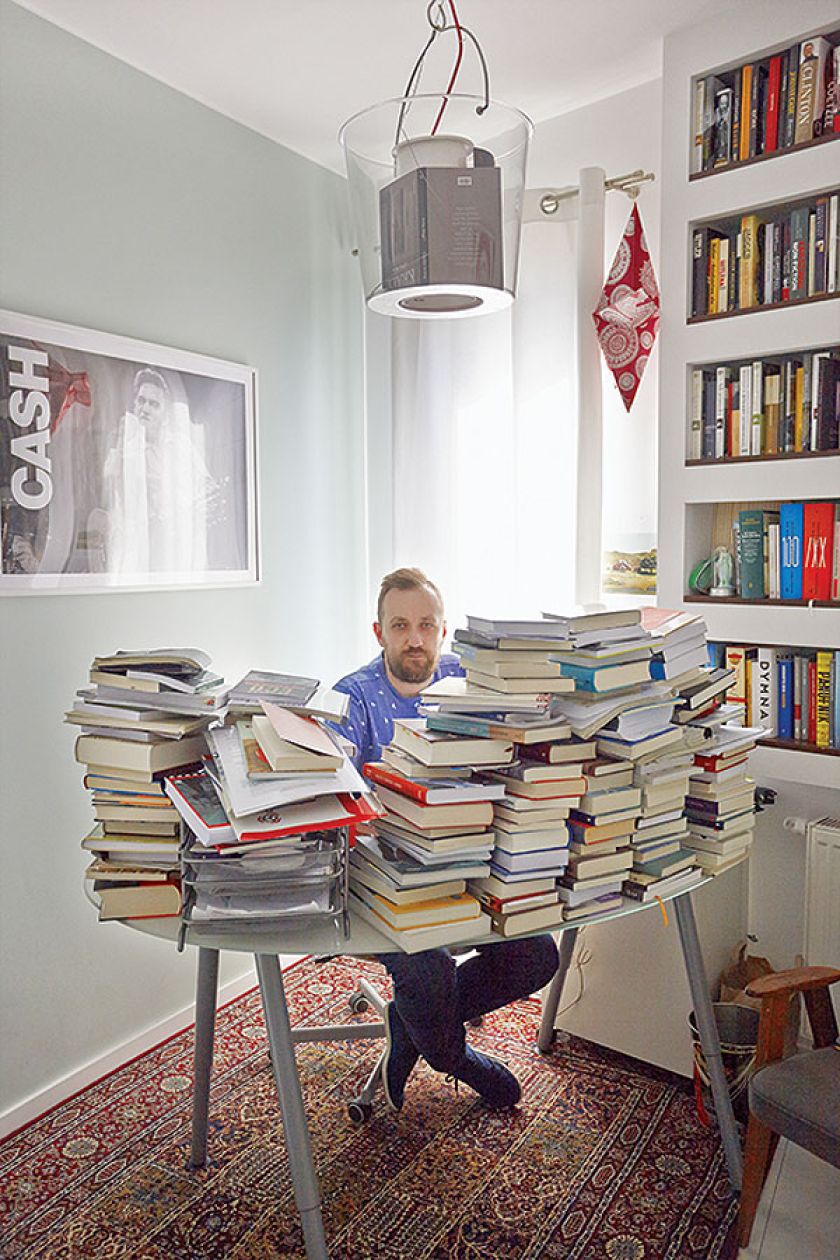 Gabinet to ulubione miejsce Michała Nogasia w domu