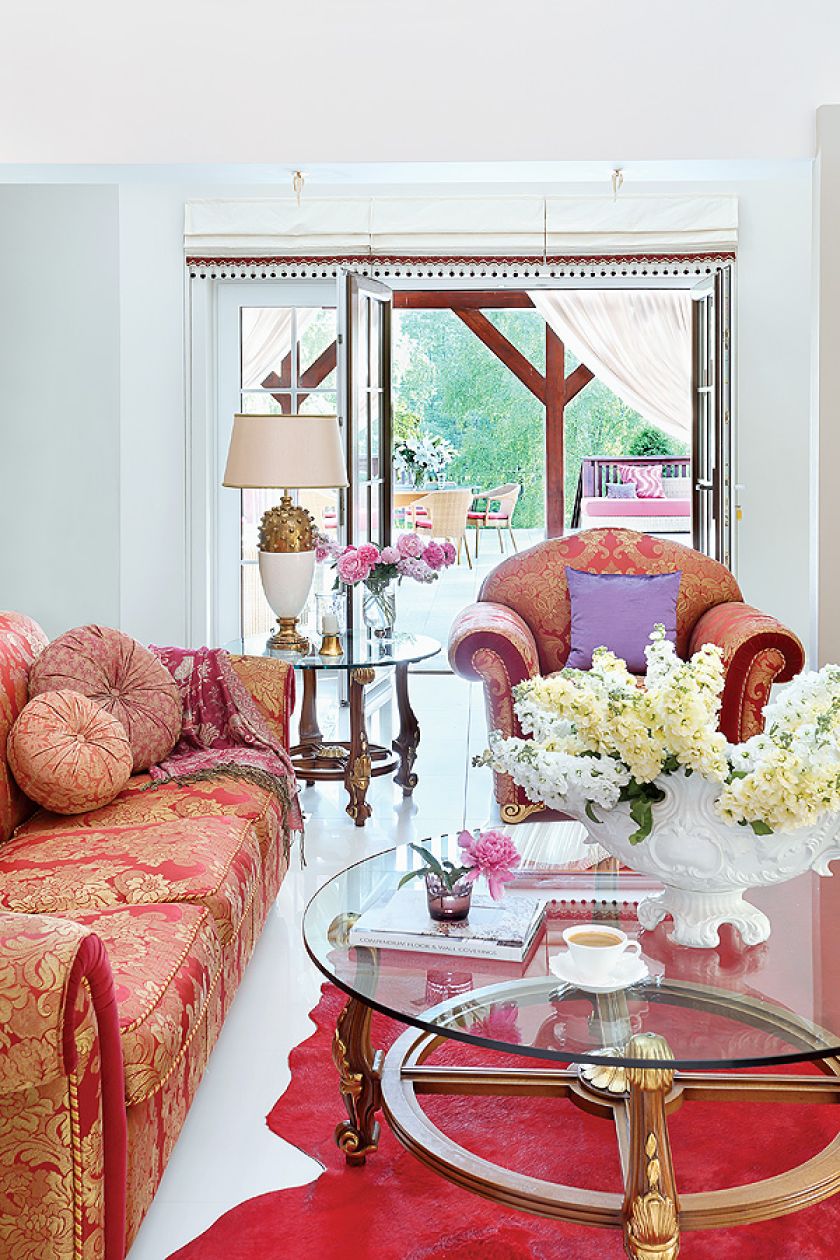 Gospodarze nie boją się koloru. Jak się robi dom po włosku