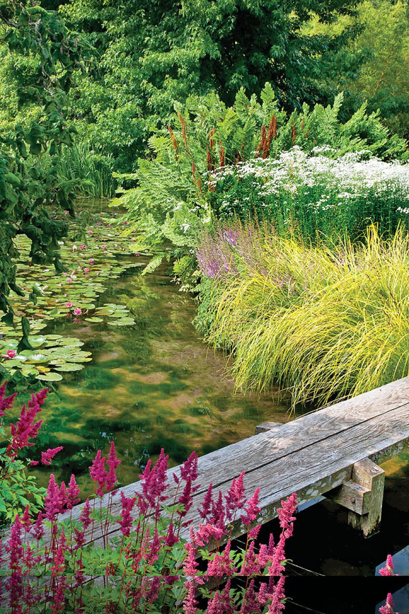 Jeśli myślisz, że wodne ogrody swój nastrój zawdzięczają tylko liliom pływającym po jeziorze, musisz odwiedzić