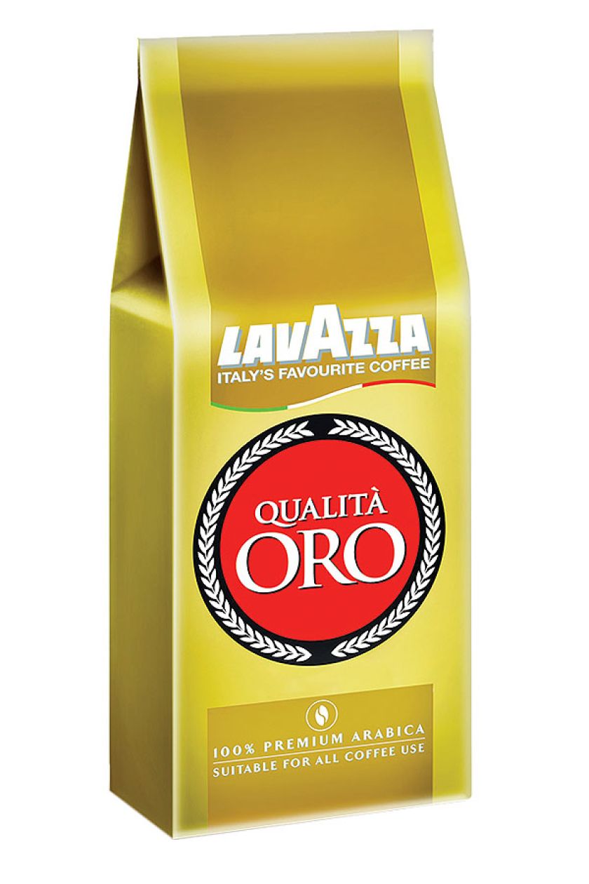 Kawa Lavazza 100% Arabica, Qualita Oro, 23, 10 zł/250 g, Mokate