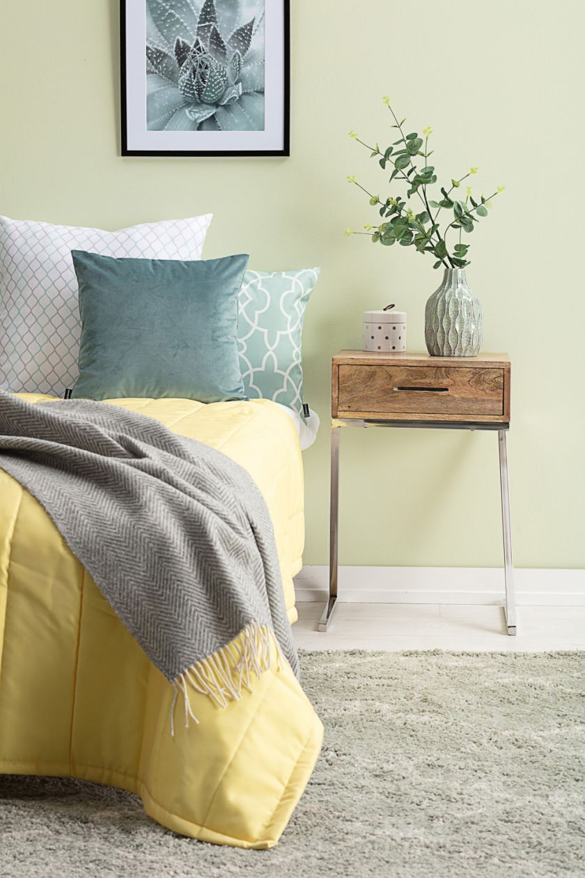 Pikowana narzuta na łóżko, dekoria.pl