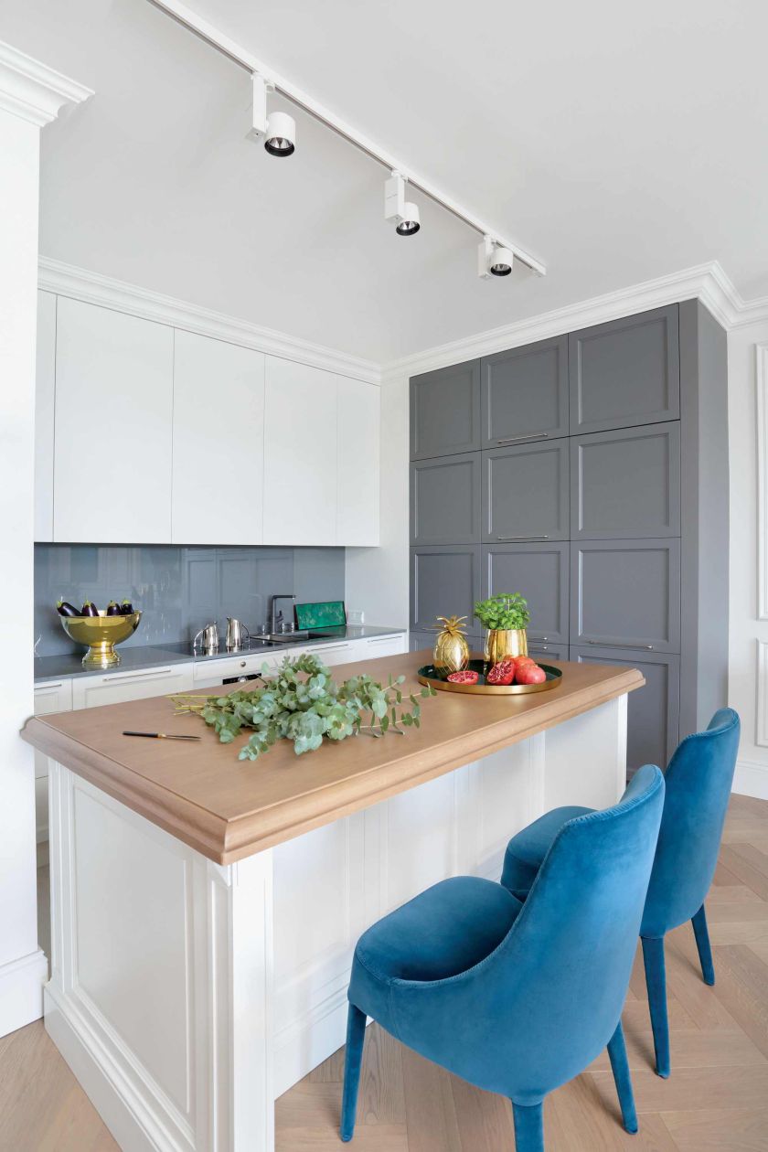 Kolor i styl: apartament pied-à-terre