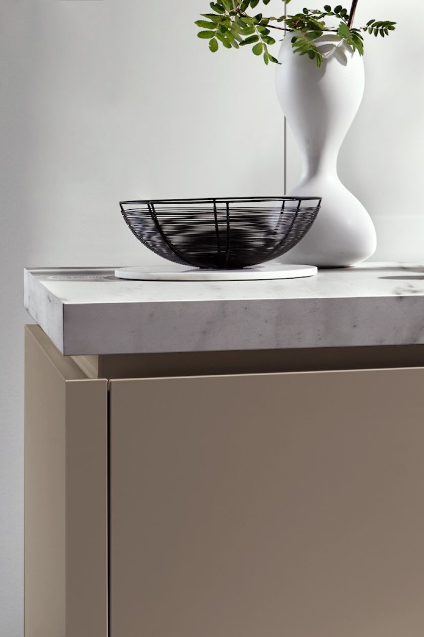 beżowe fronty kuchenne