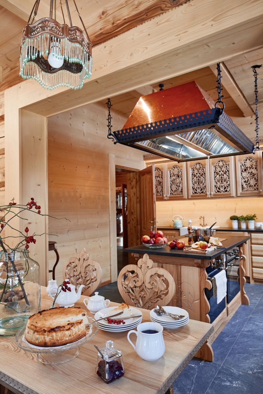 kuchnia rustykalna styl góralski