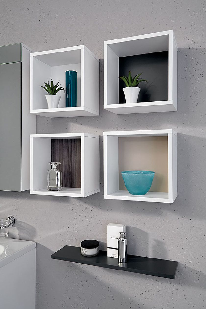 Modne półki i szafki do łazienki