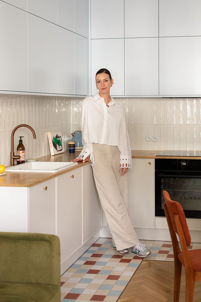 aranżacja mieszkania w modernistycznej kamienicy