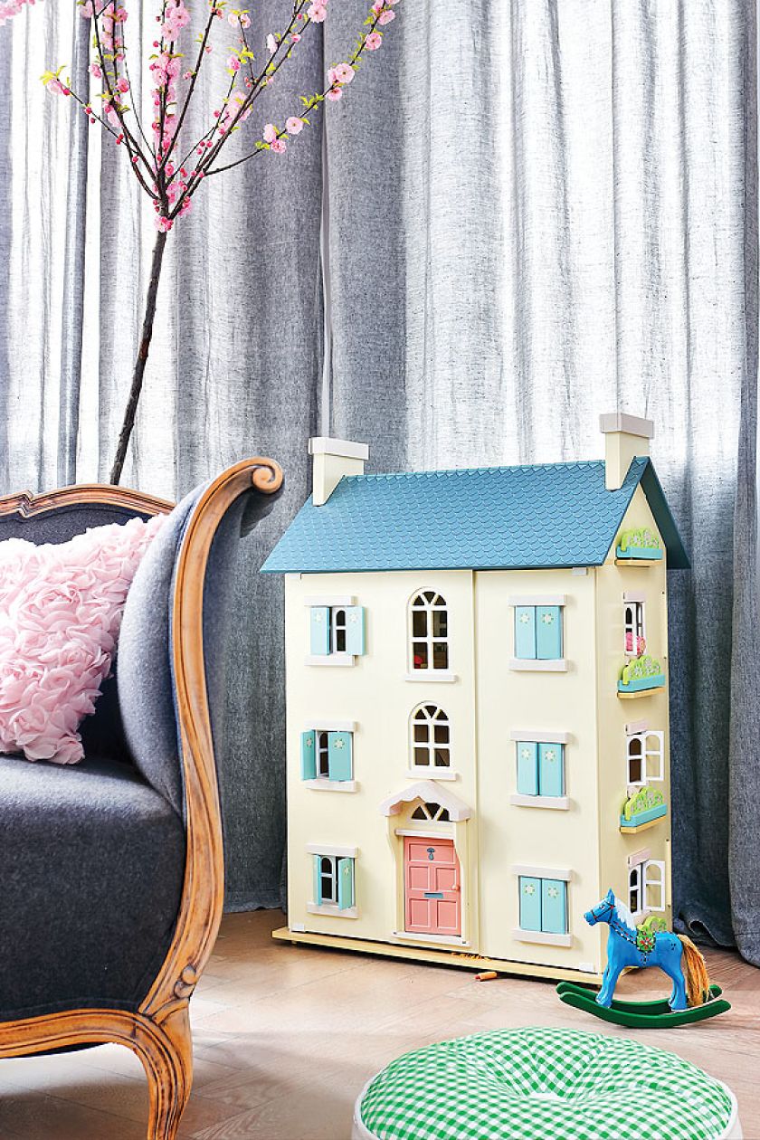 Kolorowe mieszkanie w duńskim stylu