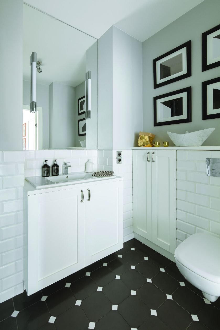 Wystrój wnętrza jak w starej kamienicy