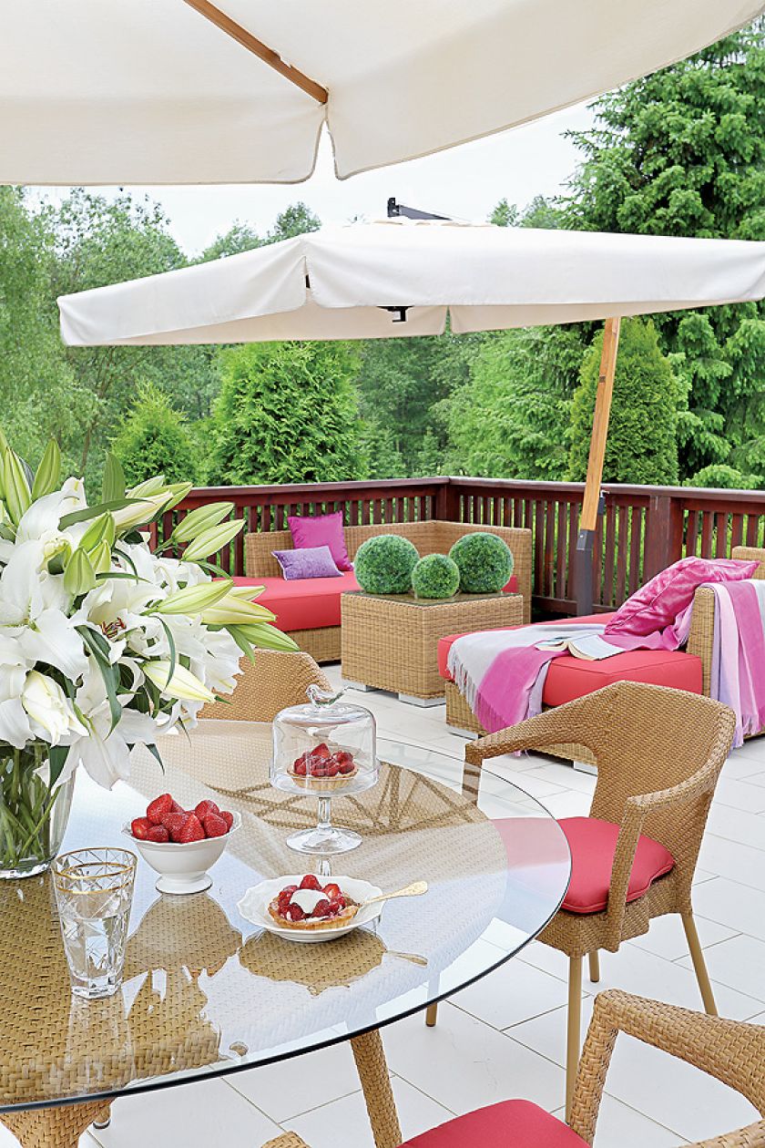 Można się tu poczuć jak w toskańskiej rezydencji, która należy do rodziny od kilkunastu pokoleń.