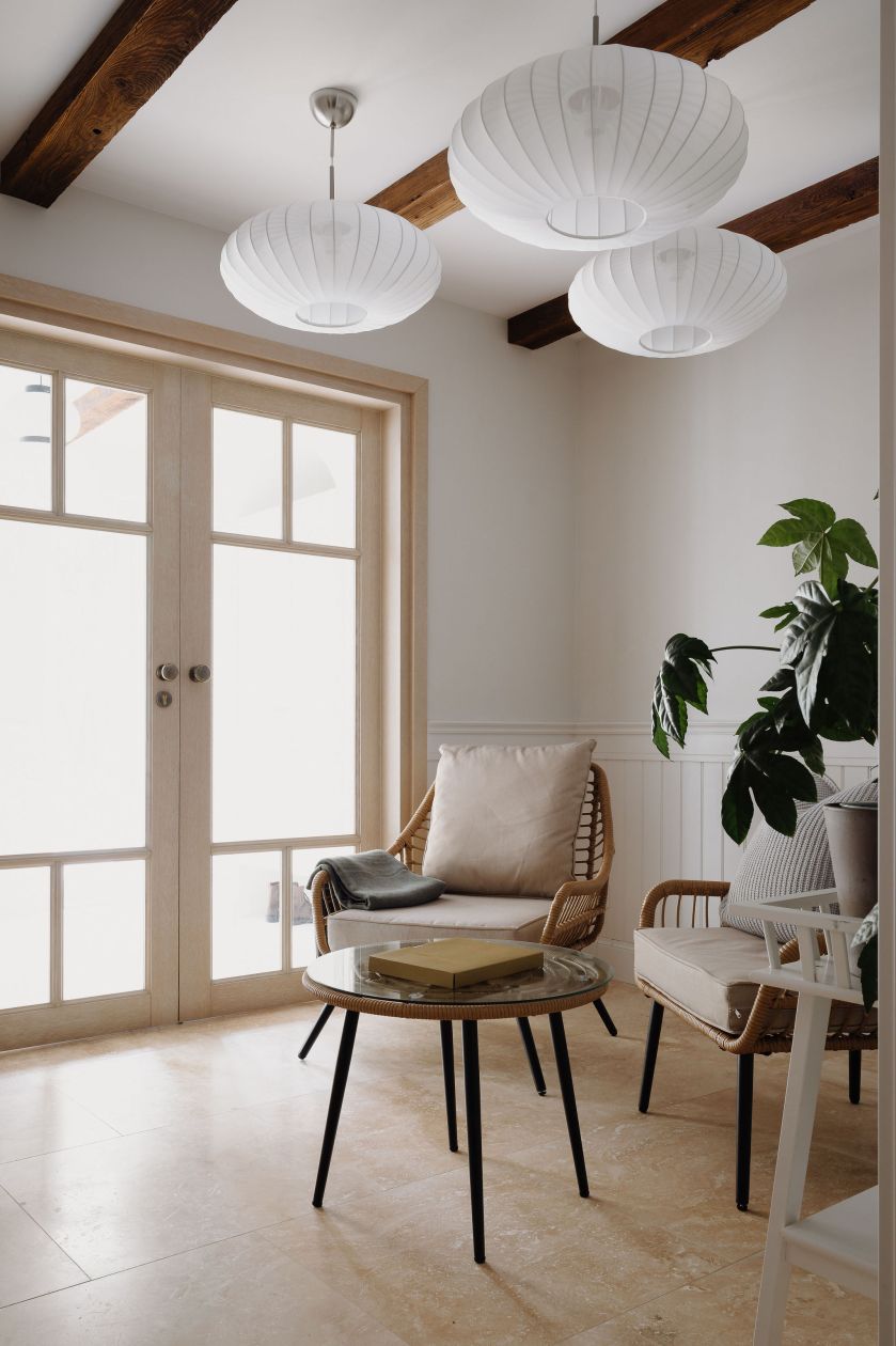 wnętrze w wakacyjnym stylu