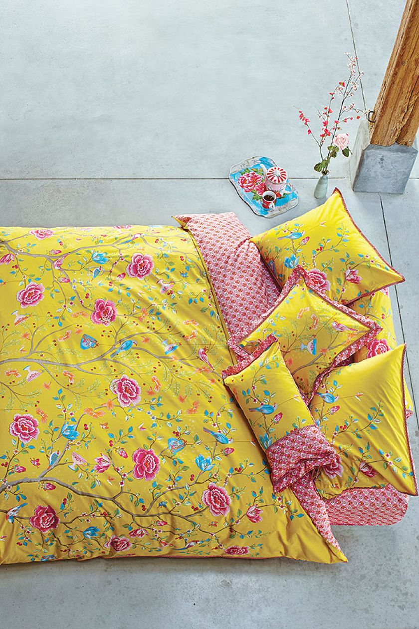 Pościel Morning Glory z perkalowej bawełny.