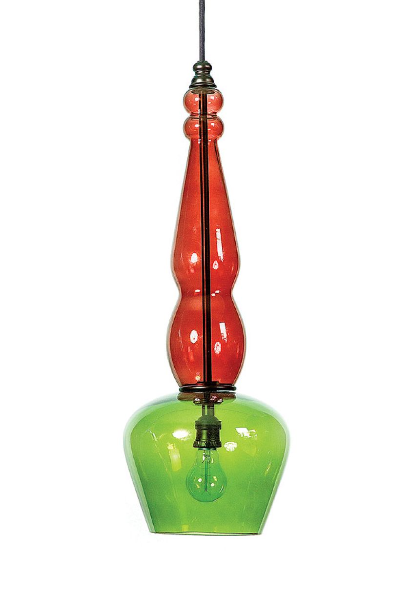 Nowoczesne lampy ze szkła