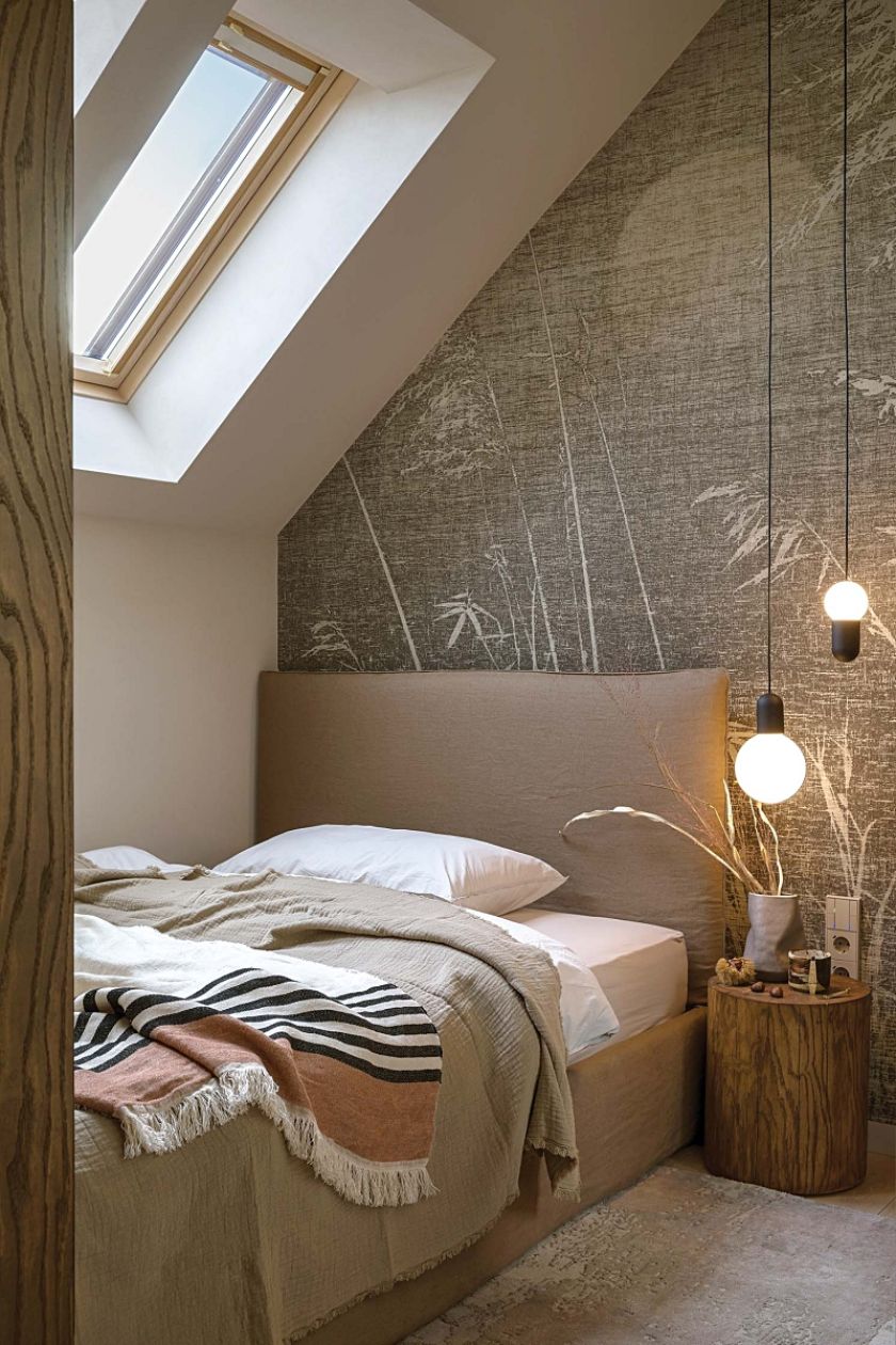 nastrojowe światło w sypialni