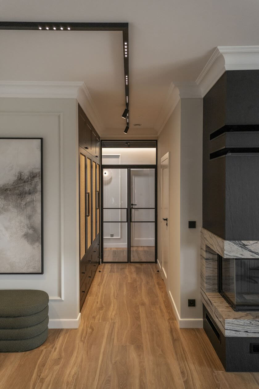 nowoczesne wnętrza aranżacja przedpokoju