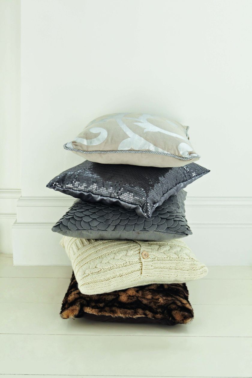 Poduszki i pledy na zimę