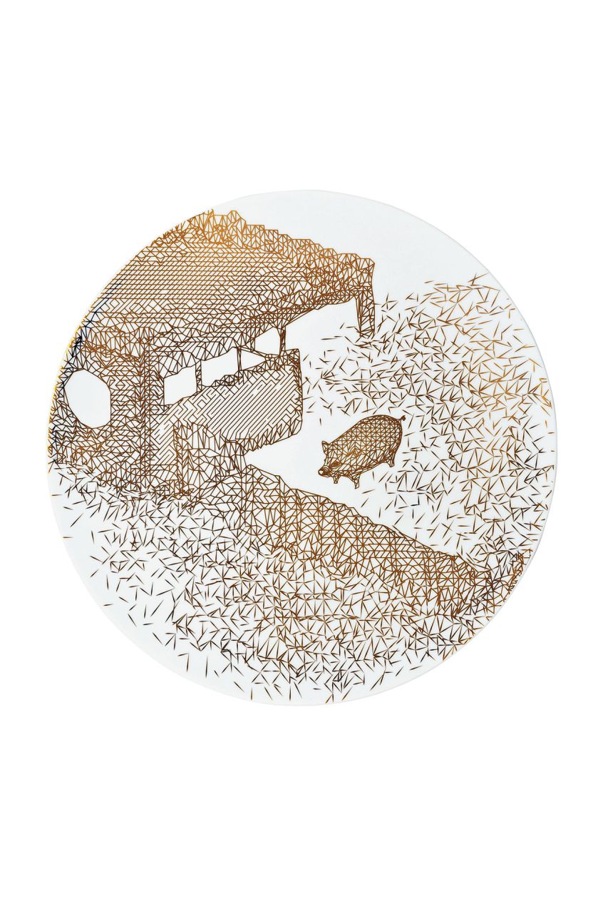 Porcelanowa kolekcja Palazzo Roro marki Rosenthal. Na pamiątkę ukochanej świnki Philipa Rosenthala.