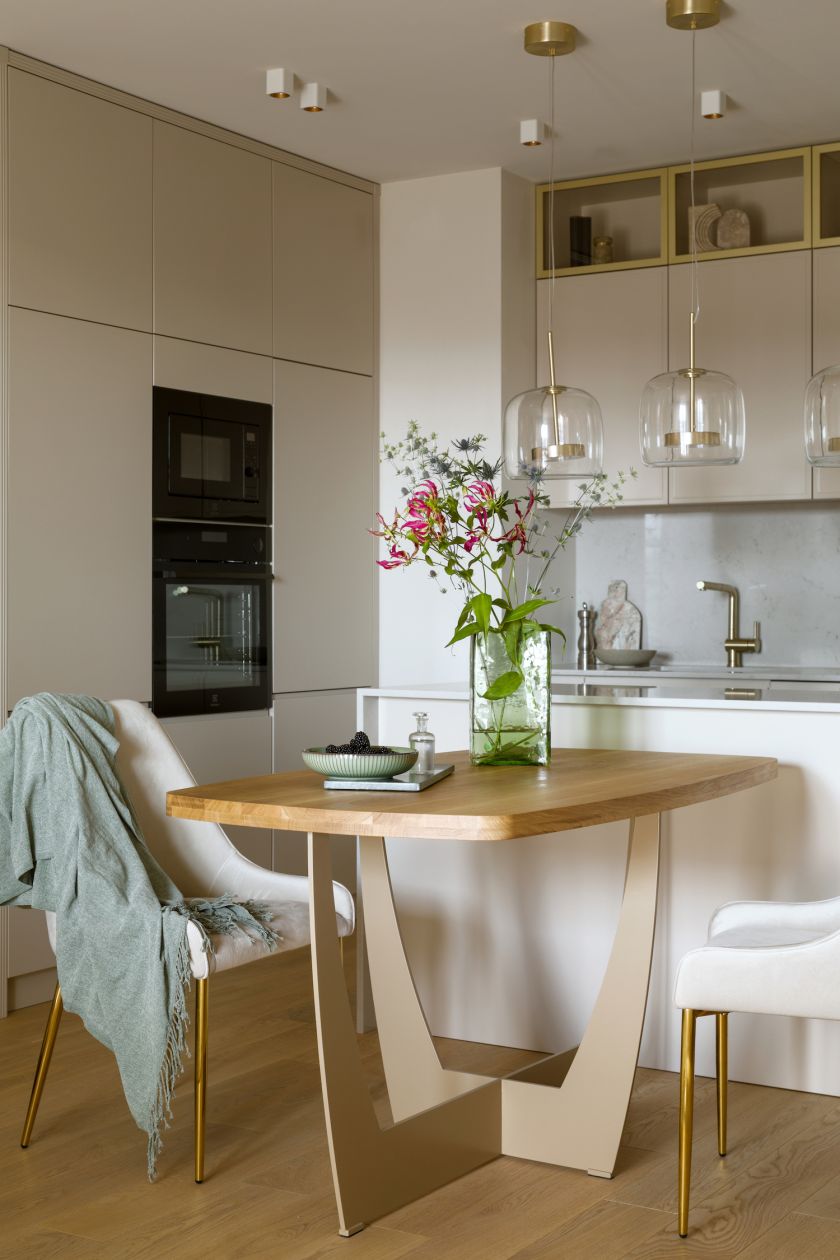 nowoczesny kobiecy apartament