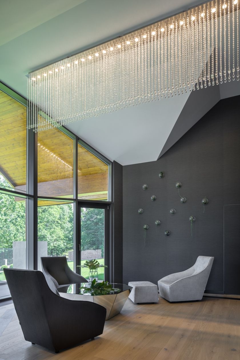 nowoczesna rezydencja salon