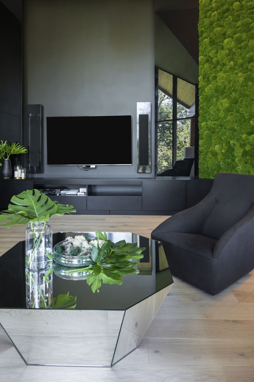 nowoczesna rezydencja salon