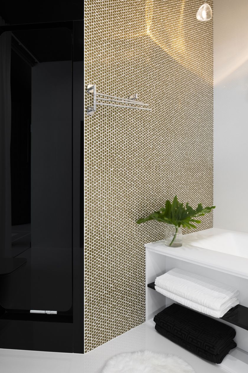 styl glamour łazienka