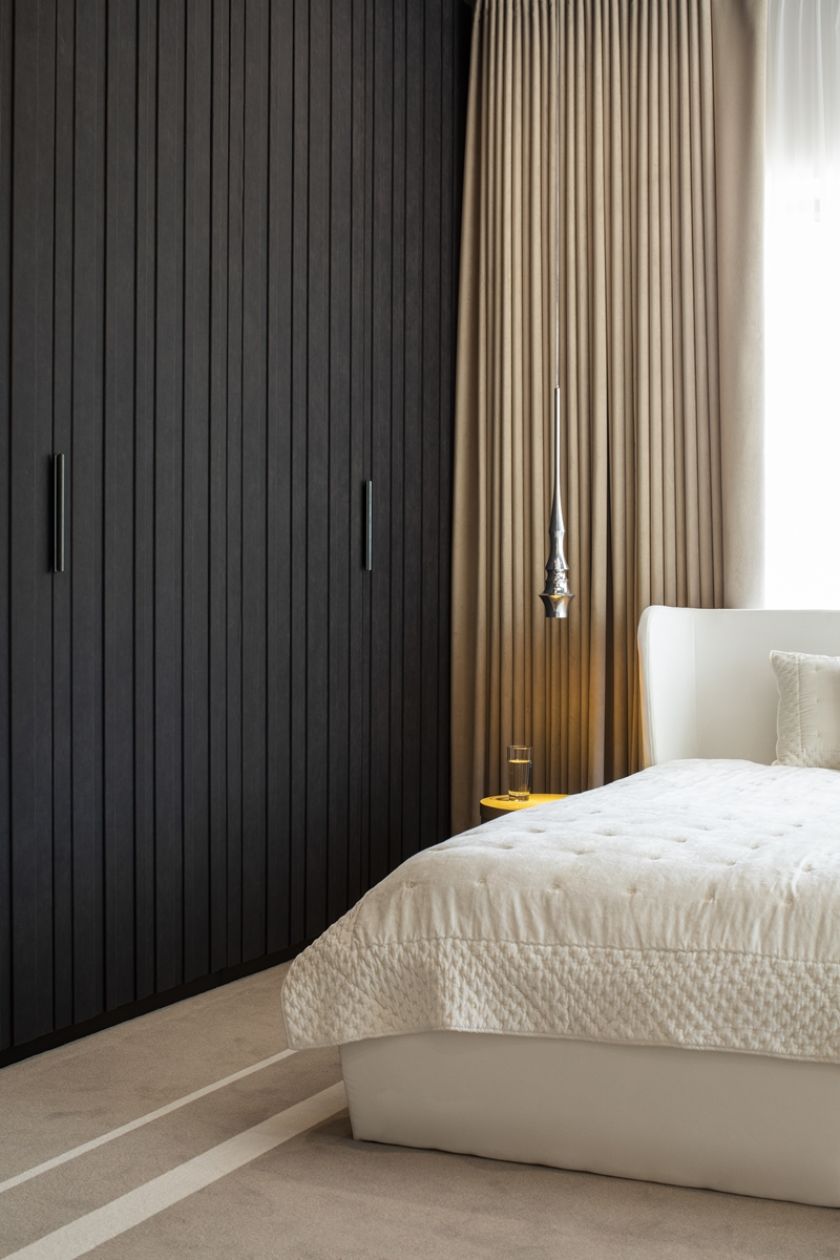 styl glamour sypialnia