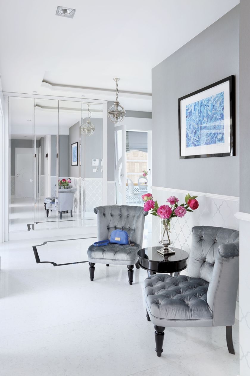 co na ścianę w przedpokoju