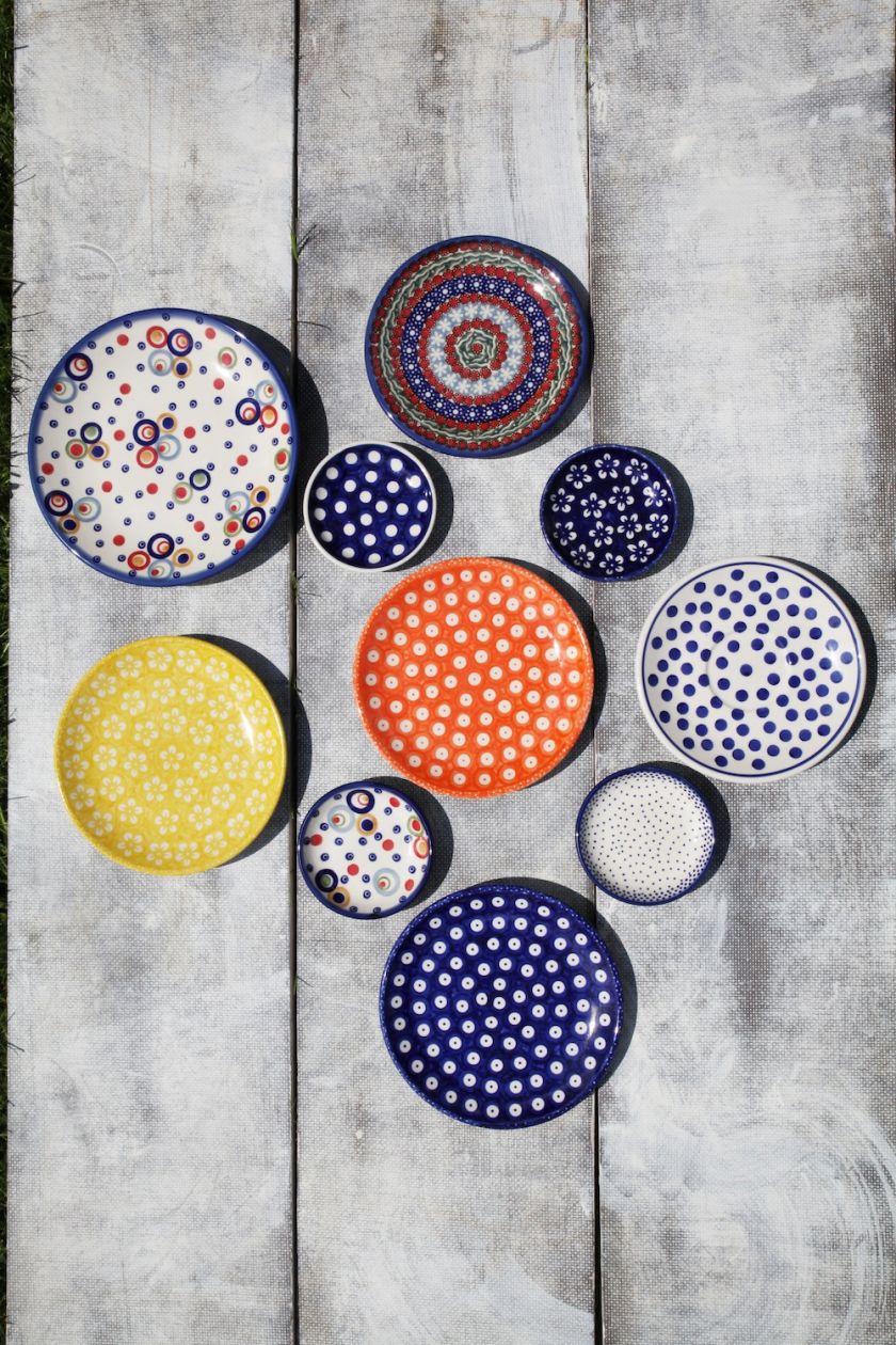 Stare i nowe wzory Manufaktury Bolesławiec.