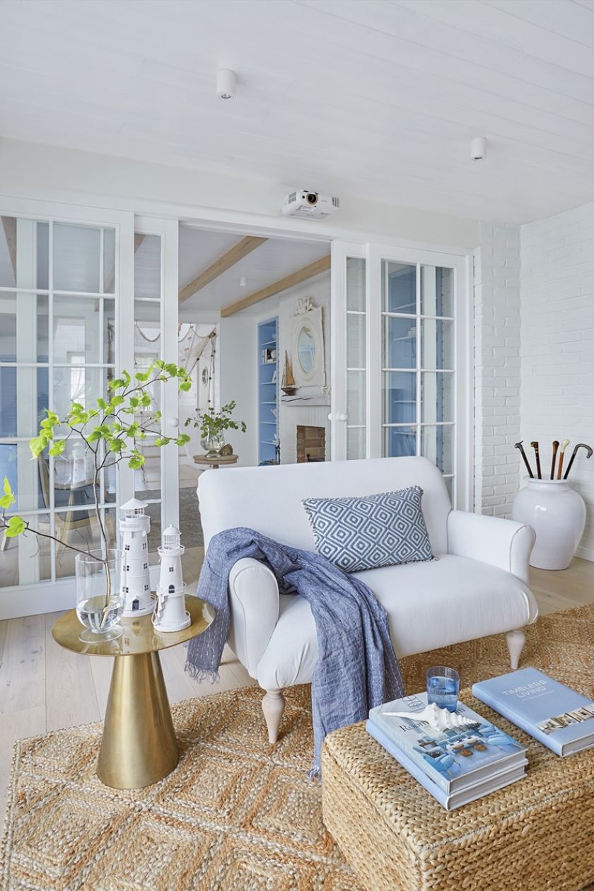 salon w stylu marynistycznym aranżacja