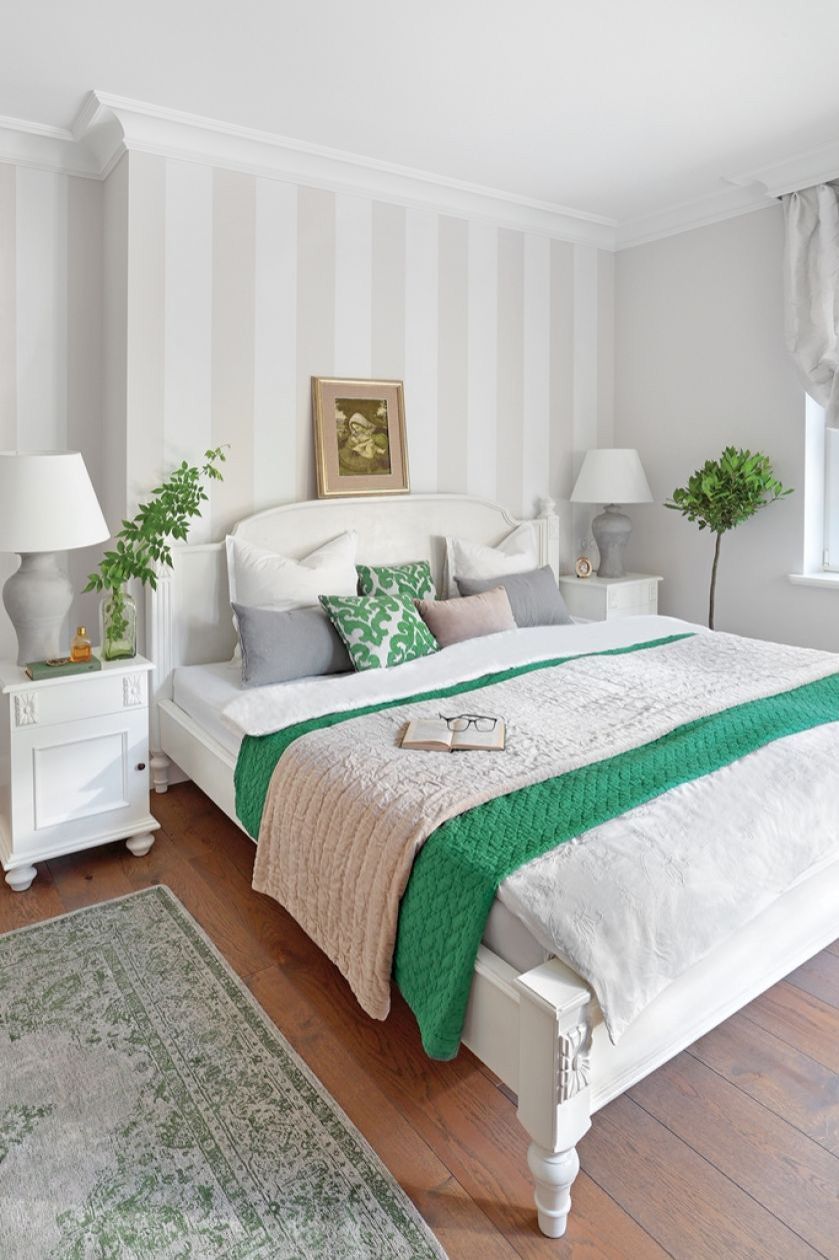 Aranżacja sypialni, w której odpoczywają zmysły