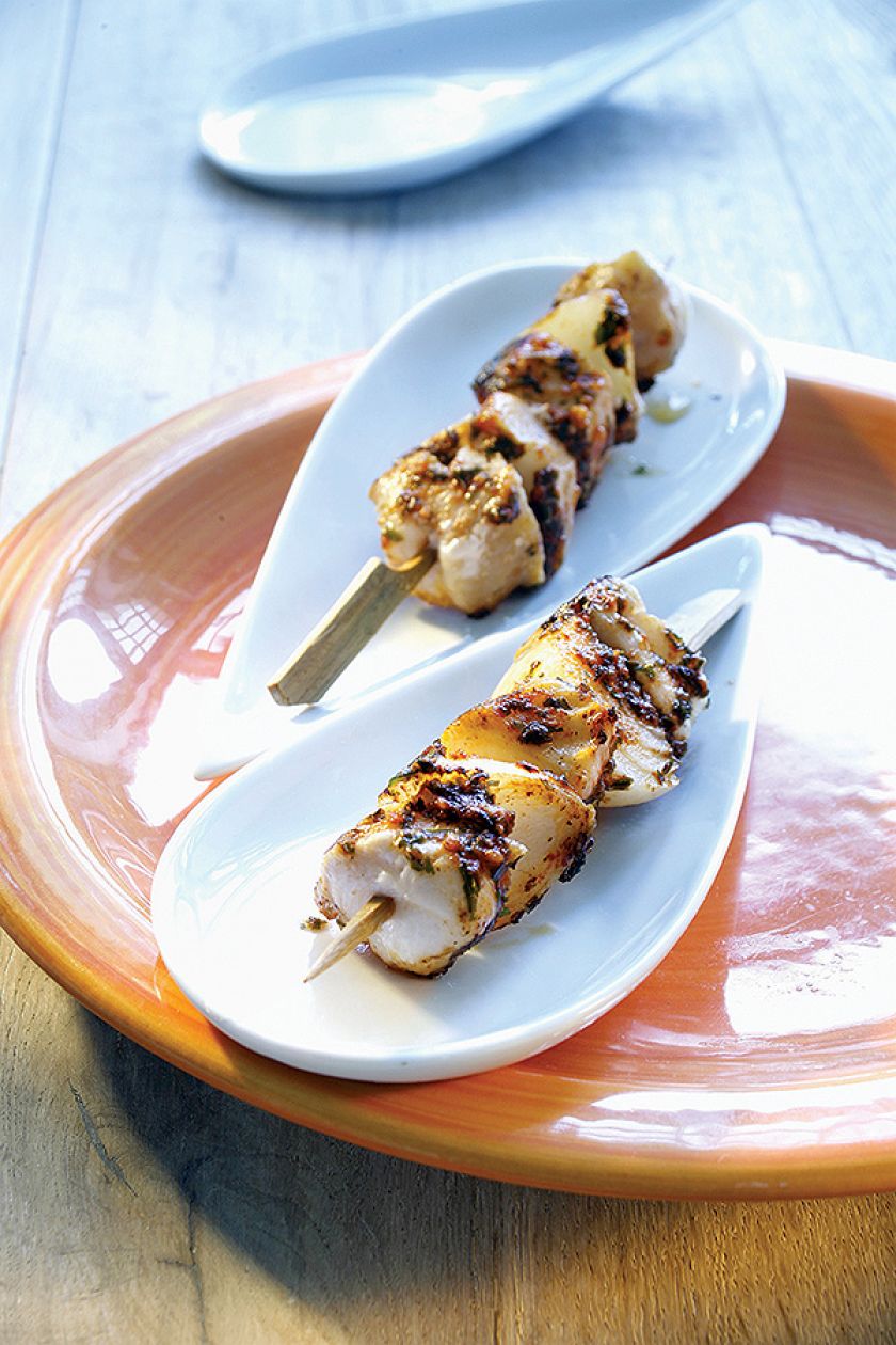 Szaszłyki rybne. Smaki południowych wód