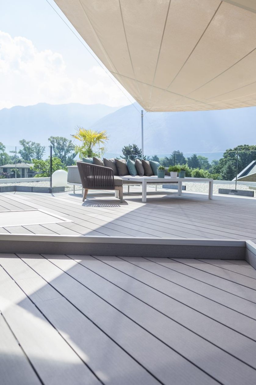 Nowoczesny i bezpieczny taras z desek kompozytowych