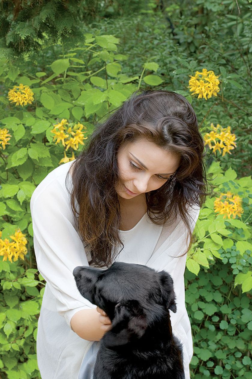 W takim ogrodzie można poczuć mikroklimat.