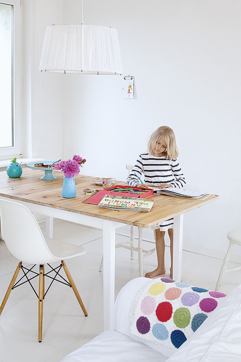 Białe mieszkanie w Warszawie