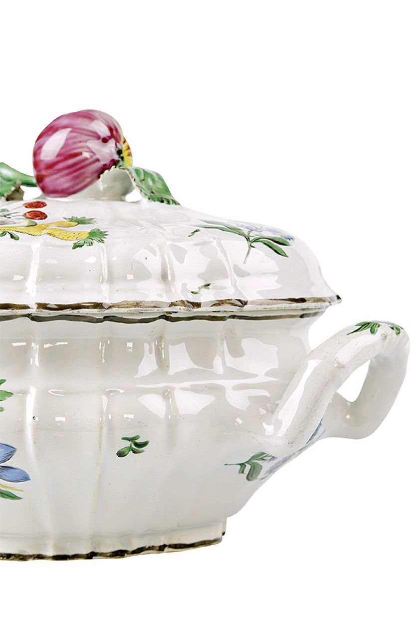 Waza z serwisu z manufaktury w Prószkowie