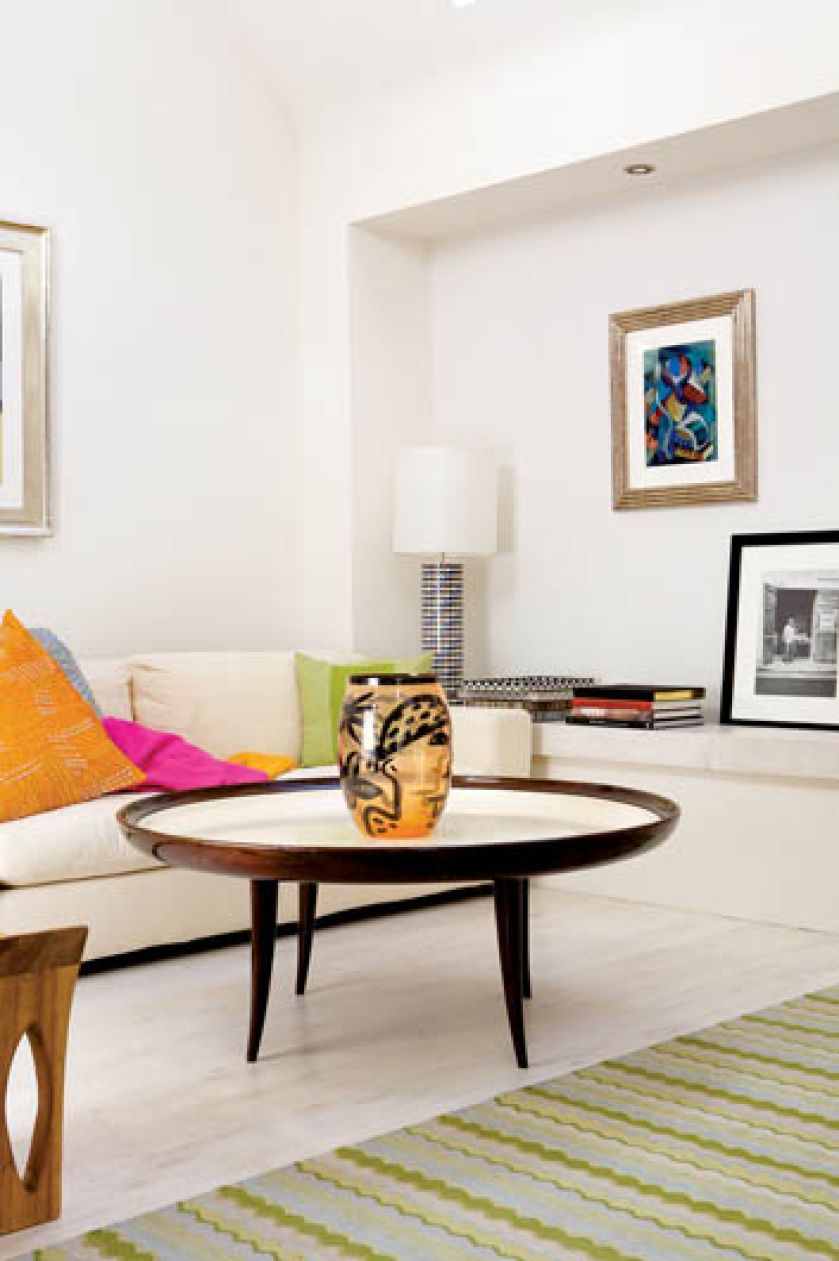 Apartament Ruston Mews w Notting Hill. Projekt wnętrza - Martin Brudnizki.