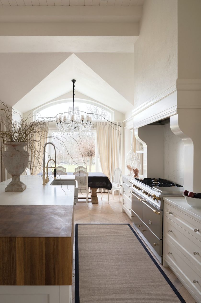 elegancka kuchnia otwarta