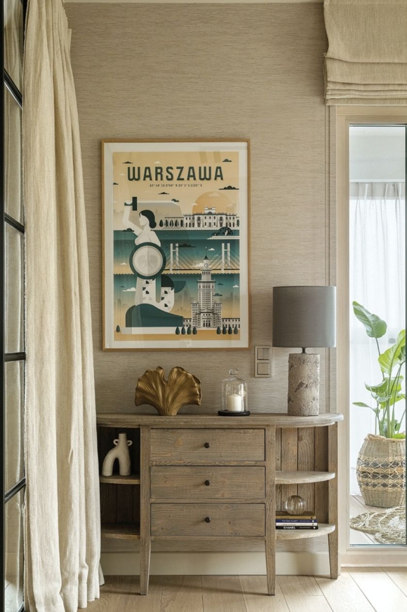 jak ozdobić ścianę w przedpokoju