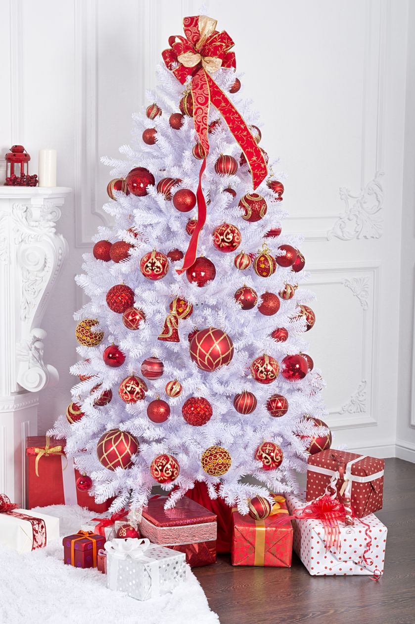 Czerwona choinka galeria inspiracji