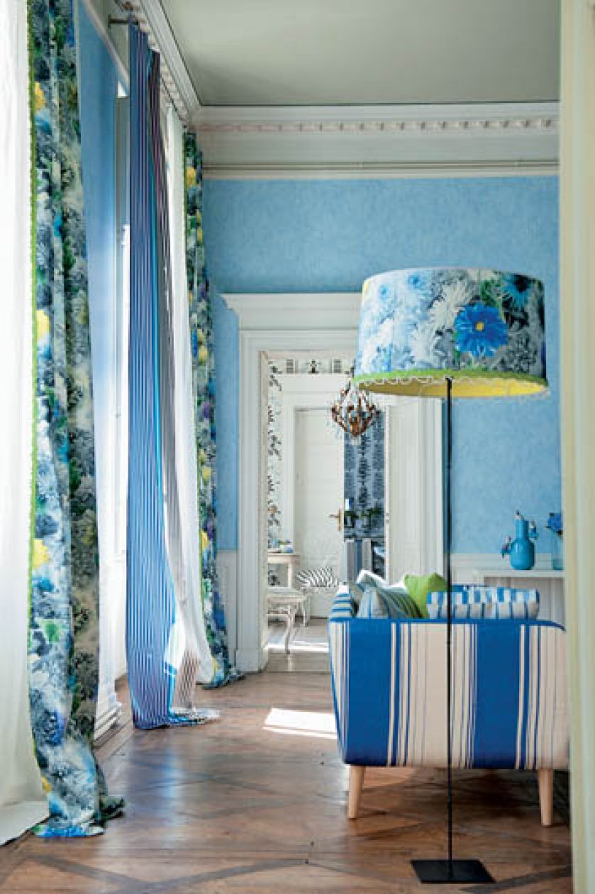 DESIGNERS GUILD. Okna w kwiatach