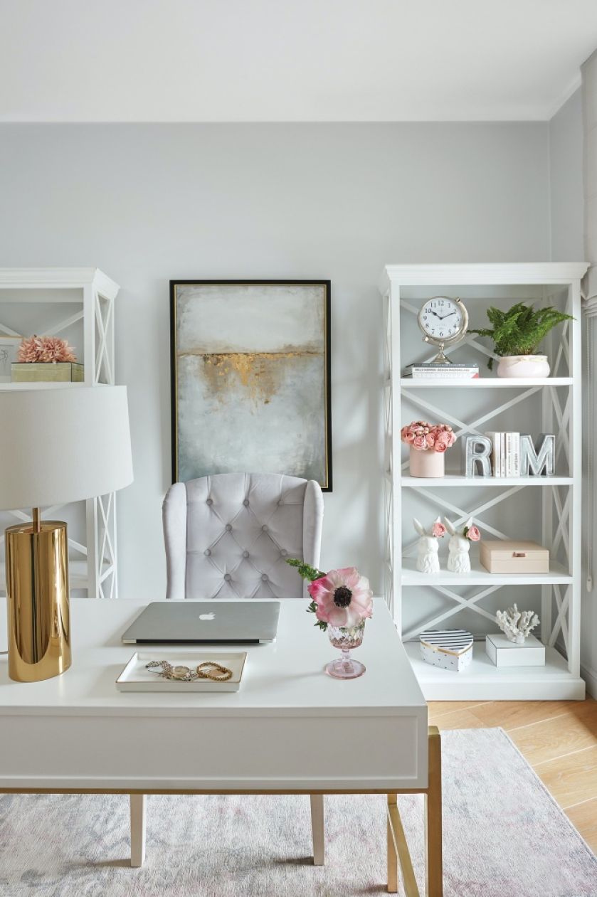 domowe biuro zdjęcia aranżacje