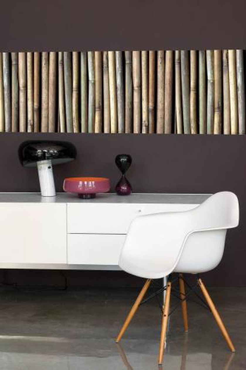 Fototapeta Green z kolekcji Bamboo Stick Brown - 200 zł/m2. ART OF WALL