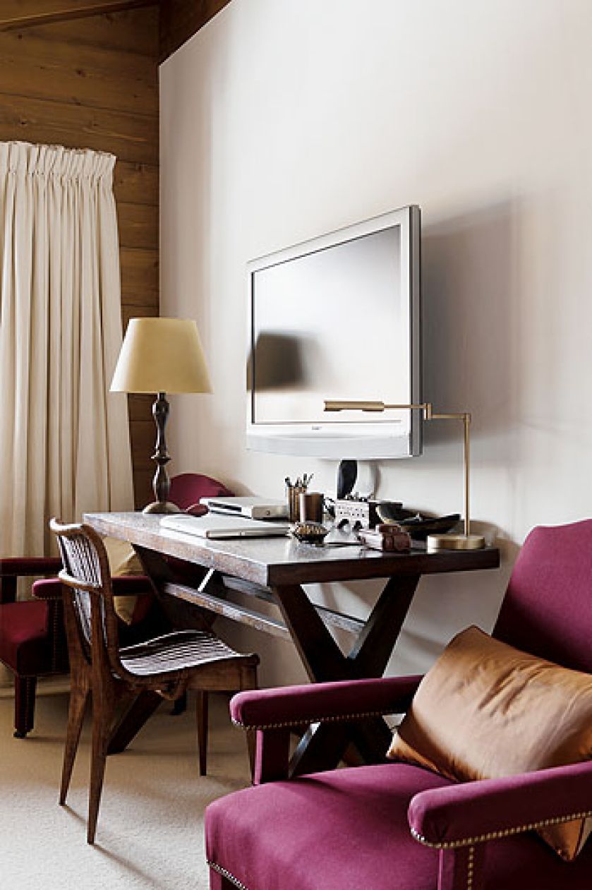 Gospodarz zajmuje się architekturą wnętrz, dlatego sam zajął się urządzaniem domu.