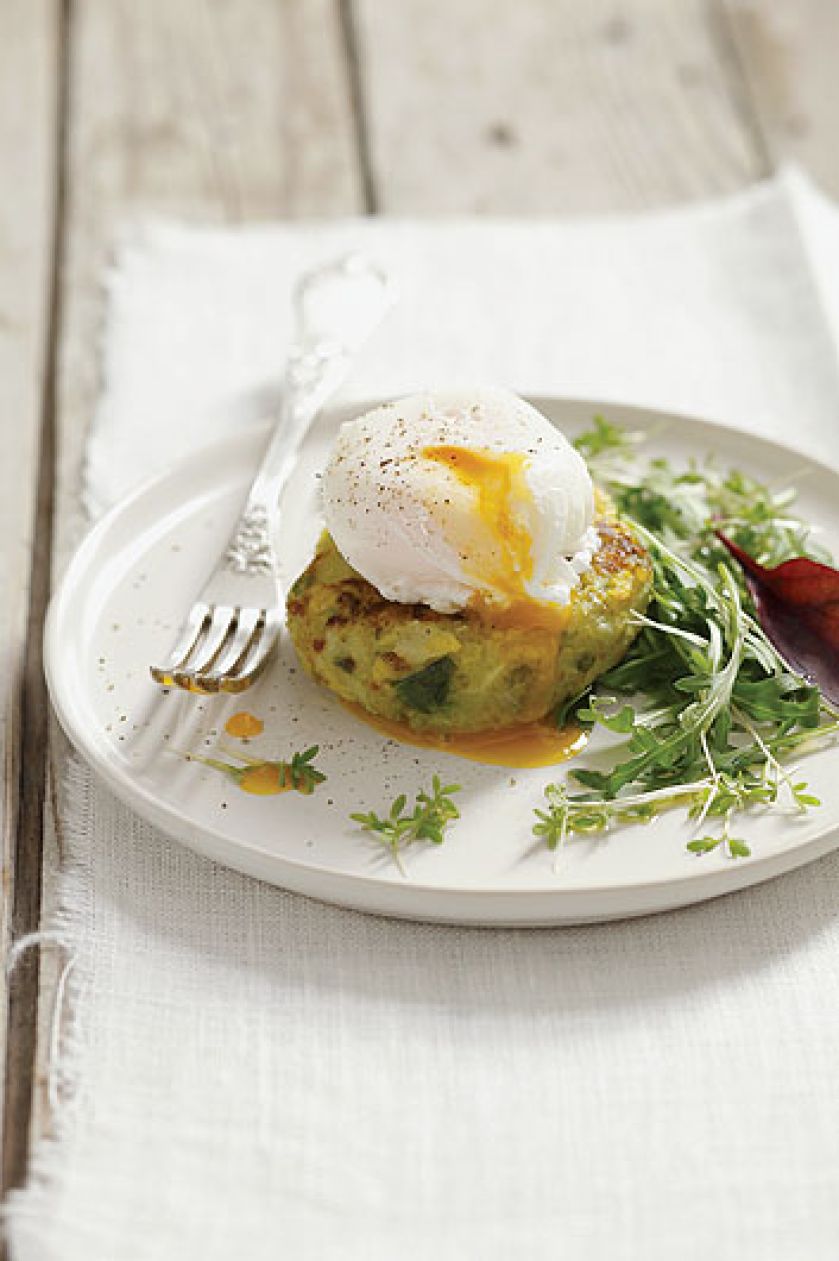 Jajka w mundurkach na kapuścianym placku