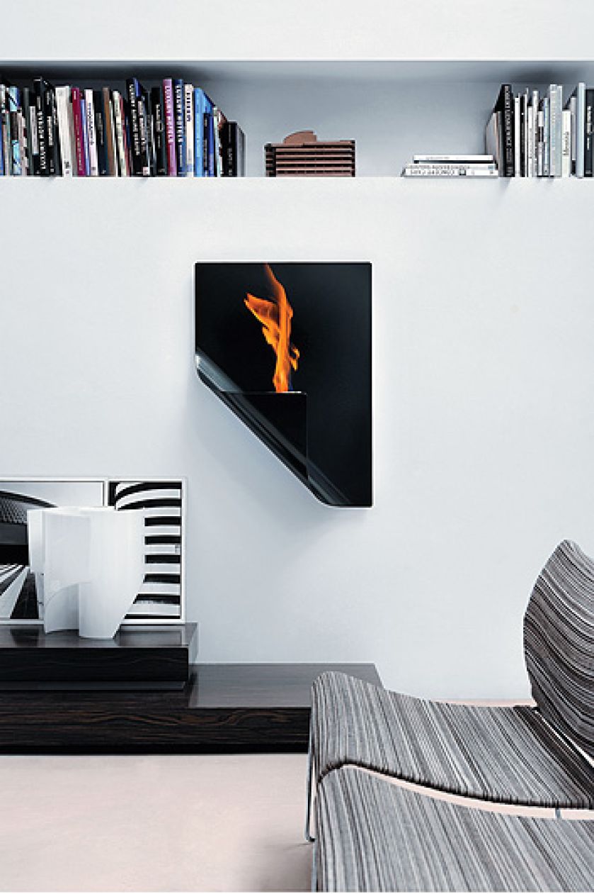 Jak obraz – dizajnerski biokominek A4 od caleido