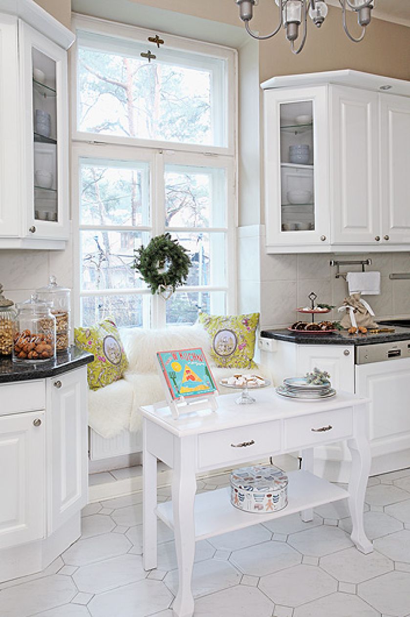 Kącik do jedzenia. Święta w starym dworze