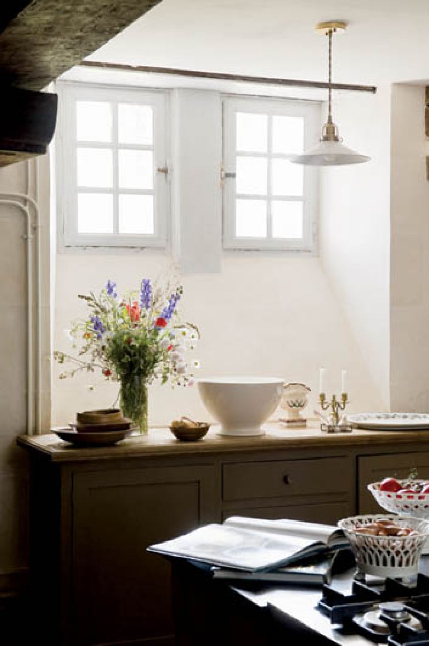 Kuchenna komoda. Zamek w miniaturze