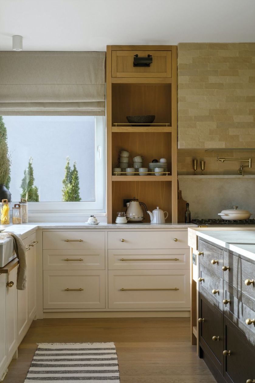 kuchnia w stylu modern country