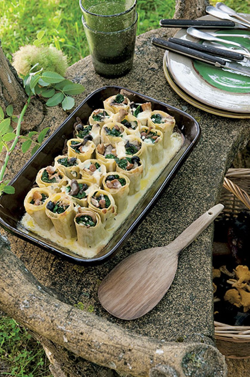 Kurki najlepiej duszone na maśle, kanie panierowane jak schaboszczaki, a rydze idealne są prosto z